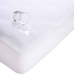 Certified Cotton Waterproof Printed Luxury Mat Mattress <b>Protector</b> <b>Quilted</b> Bed Mat Elastic Fitted Borders - Product Image 2