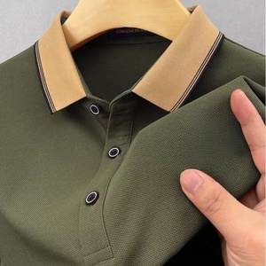 Polo pour hommes en gros – Polo décontracté à manches courtes brodé avec badge, idéal pour les tenues d'équipe et les sorties - Product Image 6