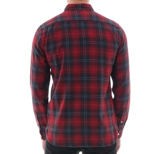 Anti-boulochage Dernier modèle Chemise décontractée en flanelle pour homme Coton de qualité supérieure à manches longues Respirant Qualité d'exportation Service OEM Prix - Product Image 6