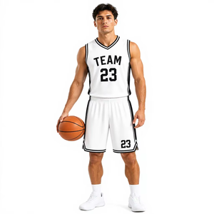 Conjunto de Uniformes de Baloncesto Hechos a Medida para Clubes y Escuelas Profesionales, Camisetas de Baloncesto de Secado Rápido por Sublimación - Product Image 1