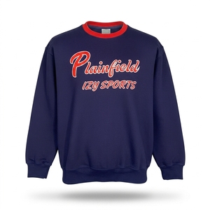 Sudadera Clásica de Cuello Redondo para Hombre, de Felpa Relajada, Mezcla de Algodón, Manga Larga, Ropa Casual para el Día a Día, Sudadera Deportiva - Product Image 4