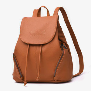 กระเป๋าเป้หนังวัวพิมพ์ลายนูน 80 กรัม สีดำขาว ลายขนสัตว์ วัสดุแฟชั่น - Product Image 1