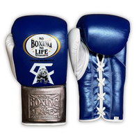 No Boxing No Life Deri Boks Eldivenleri El Tutamakları Antrenman Sparring Kancalı Bağcıklı Tam Parmaklı Kaymaz Ayarlanabilir