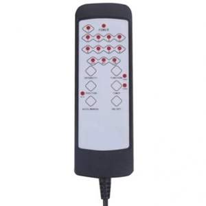 Silla de Masaje Negra con 75% Cuero Genuino y 25% PVC, con Estructura de Madera para Uso en Oficina - Product Image 4