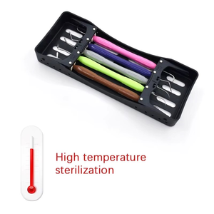 Juego de Herramientas para Rellenos Dentales de Composite LM Arte, Mango de Silicona, Kit de Rellenos de Resina, Espátulas, Restauración Estética Profesional - Product Image 5