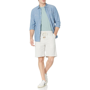Shorts pour hommes de qualité supérieure, 100% coton, imprimés sur mesure, style décontracté, motif décontracté, vêtements décontractés - Product Image 2
