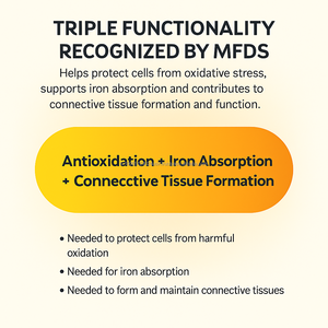 Vitamina C 1000mg Tabletas Soporte inmunológico de alta potencia y Fórmula antioxidante natural - Product Image 5