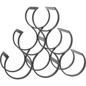 Soporte para vino de metal de cobre, estante para vino para el hogar, cocina, bar, mesa, soporte de exhibición para botellas, soporta botellas de champán y Prosecco - Product Image 5