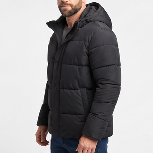 <b>Men</b>’s Winter Puffer <b>Jacket</b> <b>Warm</b> Quilted Outdoor <b>Jacket</b> <b>Men</b> Lightweight Puffer <b>Jackets</b> Casual Winter Outerwear Down Bubble <b>Jacket</b> - Product Image 2