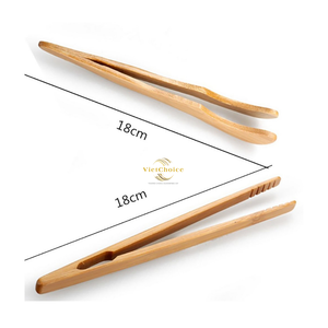 Natural Bamboo Teacup Clamp Eco Friendly <b>Tea</b> Accessory Handmade Bamboo Tongs <b>for</b> Handling Hot Cups and Teaware - Product Image 6