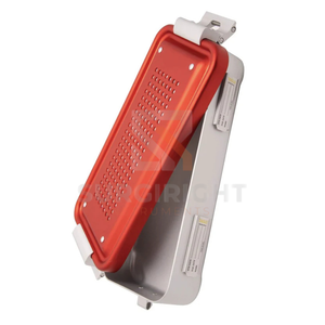 Caja de Esterilización de Acero Inoxidable de Alta Calidad, Contenedor de Almacenamiento para Esterilización de Instrumentos Quirúrgicos con Tapa, por Blush Surgical - Product Image 4