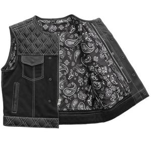 Gilet en cuir unisexe de haute qualité style motard équipement de protection pour moto Style durable équipement de protection pour moto durable - Product Image 4