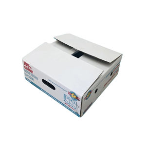 Boîte en carton ondulé imperméable à double face avec revêtement UV, de qualité alimentaire, pour l'emballage et l'expédition agricoles, fabriquée au Vietnam - Product Image 1