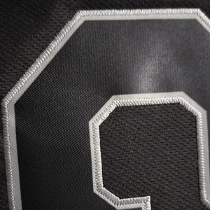 Breathable Quick Dry Custom White <b>Baseball</b> Jersey Button Up Team Shirt Blue Piping Trim OEM ODM Private Label Manufacturer - Product Image 3