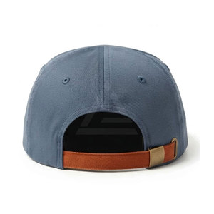 Classic <b>Flat</b> Brim <b>Hat</b> With Structured Crown Adjustable Back Closure Stylish Outdoor Sports Headwear For Men And Women - Product Image 2
