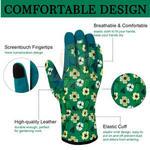 Gants de jardinage avec poignée flexible pour les activités de jardinage et d'entretien extérieur, gants de travail de jardin - Product Image 2
