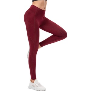 Leggings de yoga pour femmes de qualité supérieure, légers, abordables, entièrement personnalisables, anti-rides, taille élastique - Product Image 6