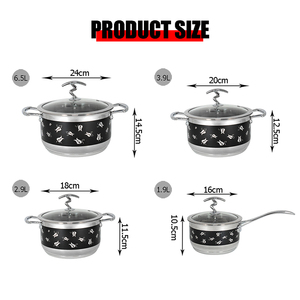 Versatile Non Stick Cooking <b>Set</b> Featuring Premium Granite Coated Pots Frying <b>Pans</b> Sauce <b>Pans</b> And <b>Steamers</b> Durable Aluminum - Product Image 5