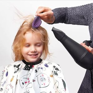 Capa de Peluquería Tactus Industries con Estampado de Dibujos Animados, Cintura Ajustable, Material de Nailon/Poliéster Resistente al Agua para Niños y Barberos - Product Image 5