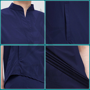Comfortable Stretch <b>Scrub</b> Suit <b>Set</b> Sleeveless Top Cargo Jogger Pants Wholesale Custom Work Healthcare Nursing Uniform <b>Scrubs</b> <b>Set</b> - Product Image 3