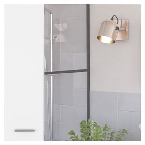 Armadietto da Bagno a 4 Ripiani con Specchio, Arredo per il Tuo Spazio Bagno - Product Image 4