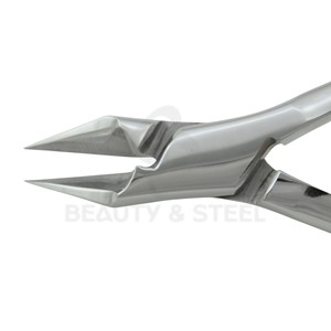 Premium Mirror Finish Curved Blade Stainless Steel Finger <b>Nail</b> Nipper Cuticle Clipper Ergonomic Handle Double Spring Beauty <b>Tool</b> - Product Image 6