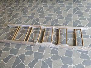 Toallero de Bambú Plegable de 190 cm de Altura, Almacenamiento Vertical que Ahorra Espacio, Opciones Personalizadas, Independiente para Instalación en Baño - Product Image 6