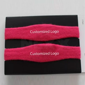Diadema Deportiva Tejida Personalizada de 4.5cm de Ancho, Color Rosa, de Algodón, Antideslizante, Cálida, Ajuste Universal para Ejercicio e Invierno - Product Image 4