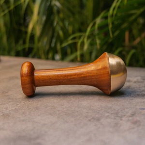 Baguette de massage en laiton et bois de rose de qualité supérieure, outil de thérapie d'acupression manuel pour le corps entier, pour la relaxation musculaire - Product Image 5