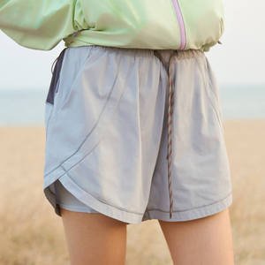 Shorts Deportivos de Cintura Alta para Mujer, Estilo Casual, para Correr, Yoga, Fitness, de Secado Rápido y Transpirables - Product Image 5