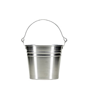 Nouvelle Tendance : Seau en Métal Durable de Style Moderne avec Poignée, Capacité Personnalisable, Idéal pour la Maison, le Jardin, les Mariages et les Fêtes, Jardinières Décoratives - Product Image 5