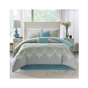 Parure de lit de haute qualité, drap-housse avec taie d'oreiller, linge de lit taille complète avec bande élastique - Product Image 6