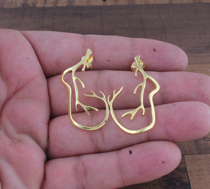 Wholesale Gold Plated Fancy <b>Earrings</b> 925 Sterling Silver <b>Post</b> Cluster Zirconia Drop <b>Earrings</b> Woman Jewelry Supplier for Women - Product Image 4