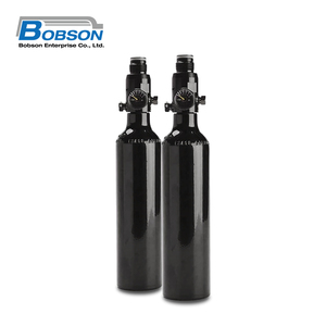 ถังอากาศ hPa อลูมิเนียม3000psi ขนาด220มล. พร้อมตัวควบคุมสำหรับเกมยิงเพนท์บอล PCP และการใช้ในสนาม - Product Image 1
