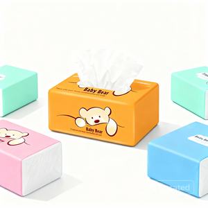 High Quality 100% Virgin Pulp <b>Facial</b> <b>Tissue</b> Paper Soft Comfortable 3Ply 4Ply Pack Suitable for Hotel Office Home Daily Cleaning - Product Image 5