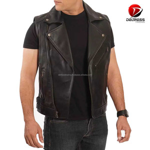 Chaqueta de Motocicleta de Cuero para Hombre, Transpirable, para Carreras de Autos - Product Image 3