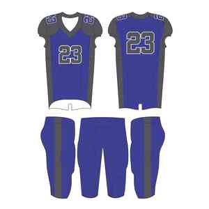 Ensembles d'uniformes de football 7v7 personnalisés, 100% polyester respirant, manches courtes, protection UV, antibactériens, séchage rapide, nouveau design - Product Image 1