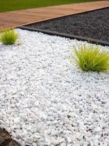 Piedras Trituradas Blancas Naturales al por Mayor para Jardinería, Parques y Paisajismo - Product Image 2