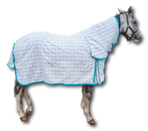 Waterproof Equine Horse Summer Rugs Soft Fleece Inner Comfort Reinforced Ripstop Outer Shell Nylon Lining Adjustable Buckle - Product Image 6