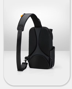 Bolso Bandolera Cruzado de Algodón Ligero Personalizado para Mujer y Hombre, Mochila Casual para Exteriores de 30-40L con Cierre de Cremallera - Product Image 6