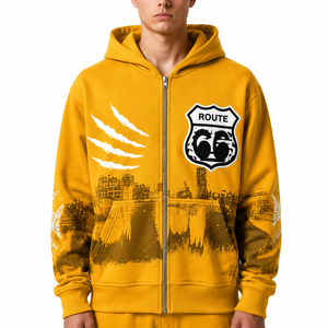 IOTA SPORTS Sudaderas con Capucha Azul Marino de la Mejor Calidad, 100% Algodón, Impermeables, Talla Grande, al por Mayor, Elegantes para Uso Diario, para Hombre - Product Image 3