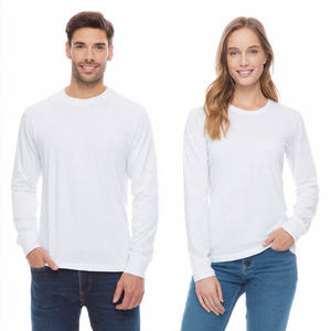 Camiseta Médica de Manga Larga de Alta Calidad, 100% Algodón Tejido, para Usar Debajo de la Ropa Médica - Product Image 4