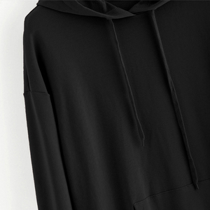 Conjunto de Sudadera con Capucha y Pantalones Cortos para Mujer, Ropa Femenina Personalizada, Sudadera con Capucha y Pantalones Cortos Lisos para Dama - Product Image 6