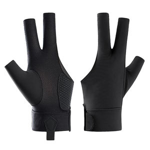 Billiard Snooker Glove 3 Finger Pool Glove For Left Hand Durable Stitched Snooker Cue Sport Glove Popular Sizes Color Available - Product Image 5