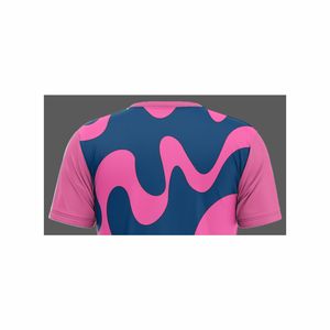Camisetas Deportivas Personalizadas 100% Poliéster Tejido, Transpirables, de Secado Rápido, Ecológicas, Cuello Redondo, Moda Masculina, Fútbol, Fabricante OEM ODM - Product Image 5