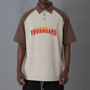 เสื้อเชิ้ตผู้ชายผ้าฝ้ายแท้ 100% ระบายอากาศได้ดี ทรงหลวม สไตล์ฮิปฮอป สตรีทแวร์ ปักโลโก้ตามสั่ง พิมพ์ลายได้ตามต้องการ ขายดี - Product Image 1