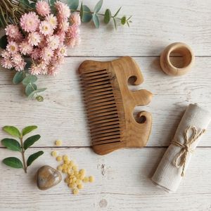 Custom Logo Wooden <b>Beard</b> Hair Comb Unique Design Anti Static <b>Beard</b> Comb Handmade Hair <b>Care</b> Tool Manufacturer Supply - Product Image 4