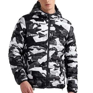 Wholesale Mens Lightweight Puffer <b>Jacket</b> Custom Winter Quilted Padded Coat <b>Packable</b> Outdoor OEM Manufacturer - Product Image 4