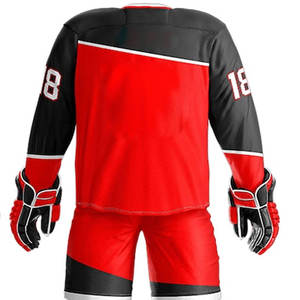 Uniformes de Hockey sobre Hielo 7V7 Personalizados de Alta Calidad 2026 con Nombre de Equipo / Impresión Digital a Bajo Precio - Product Image 2
