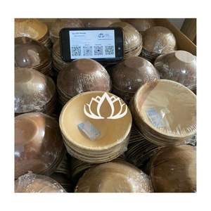 Tazón de Hoja de Palma 2026, Vajilla Desechable Compostable para Servir Frutas, Postres y Catering para Fiestas, Resistente y Fácil de Limpiar, ¡EN OFERTA! - Product Image 1